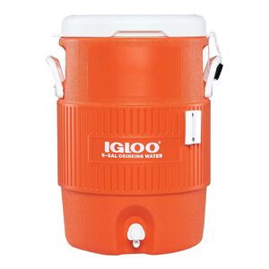 Igloo Seat Top Water Cooler Jug Orange 5 Gal Igloo Seat Top Water Cooler Jug Orange 5 Gal